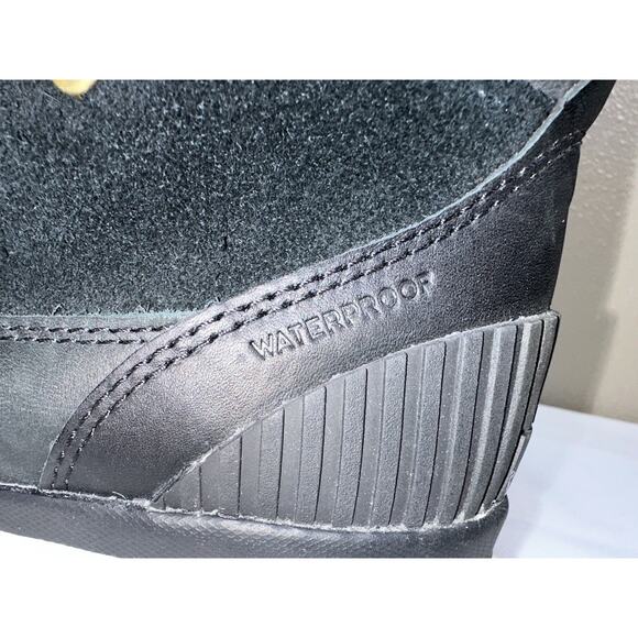 NEW Sorel Kinetic Conquest 9.5 Black Waterproof Hiking Boots Women’s Gum NWT - Picture 6 of 12